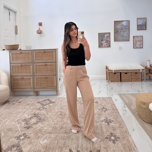 NA-KD Beige Trousers